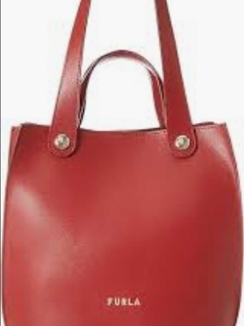 Furla “ Musa” Tote Chilli Leather  USED